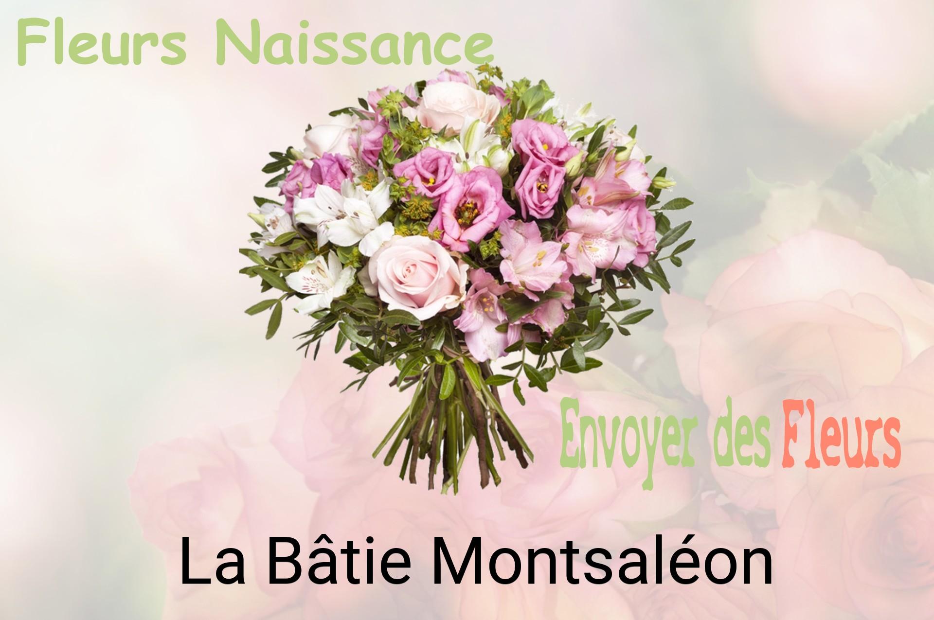 Bouquet de fleurs de naissance livré à La Bâtie-Montsaléon